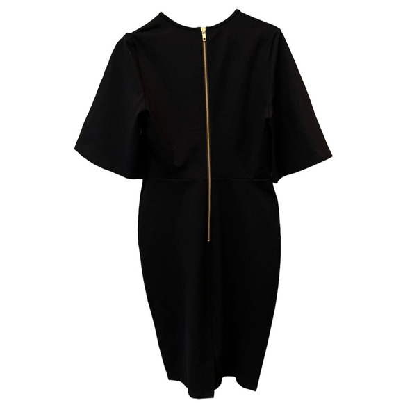 RACHEL PARCELL Flutter Sleeve Ponte Dress (M) - Picture 5 of 7